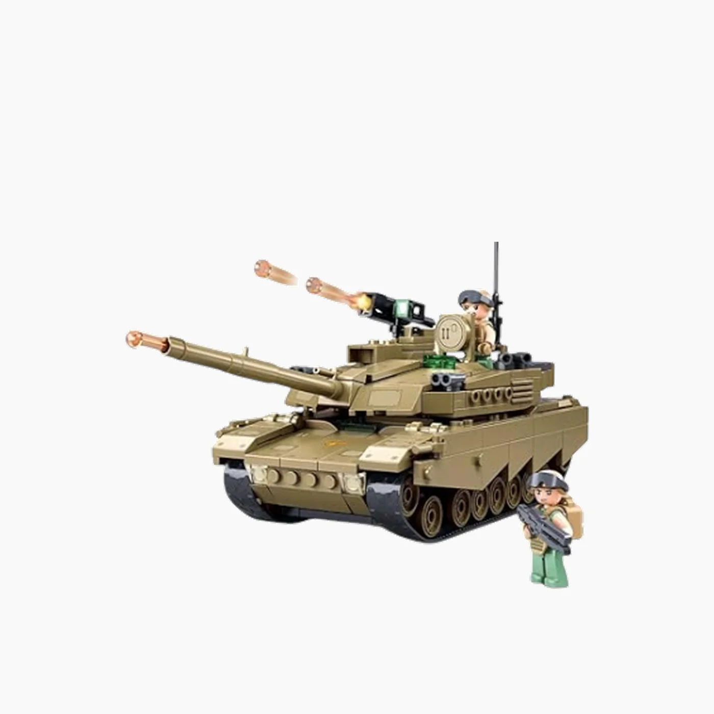 Sluban ARMY OEF M1XS Main Battle Tank Construction Set - Image 3