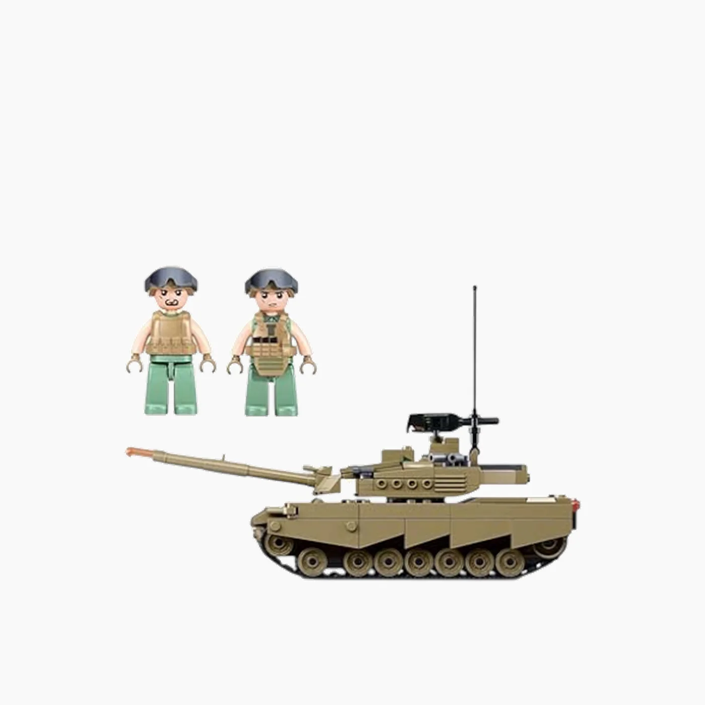 Sluban ARMY OEF M1XS Main Battle Tank Construction Set - Image 4