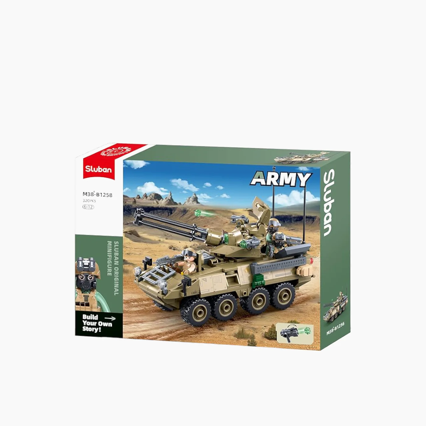 Sluban ARMY OEF Stryker ADS Construction Set - Image 3