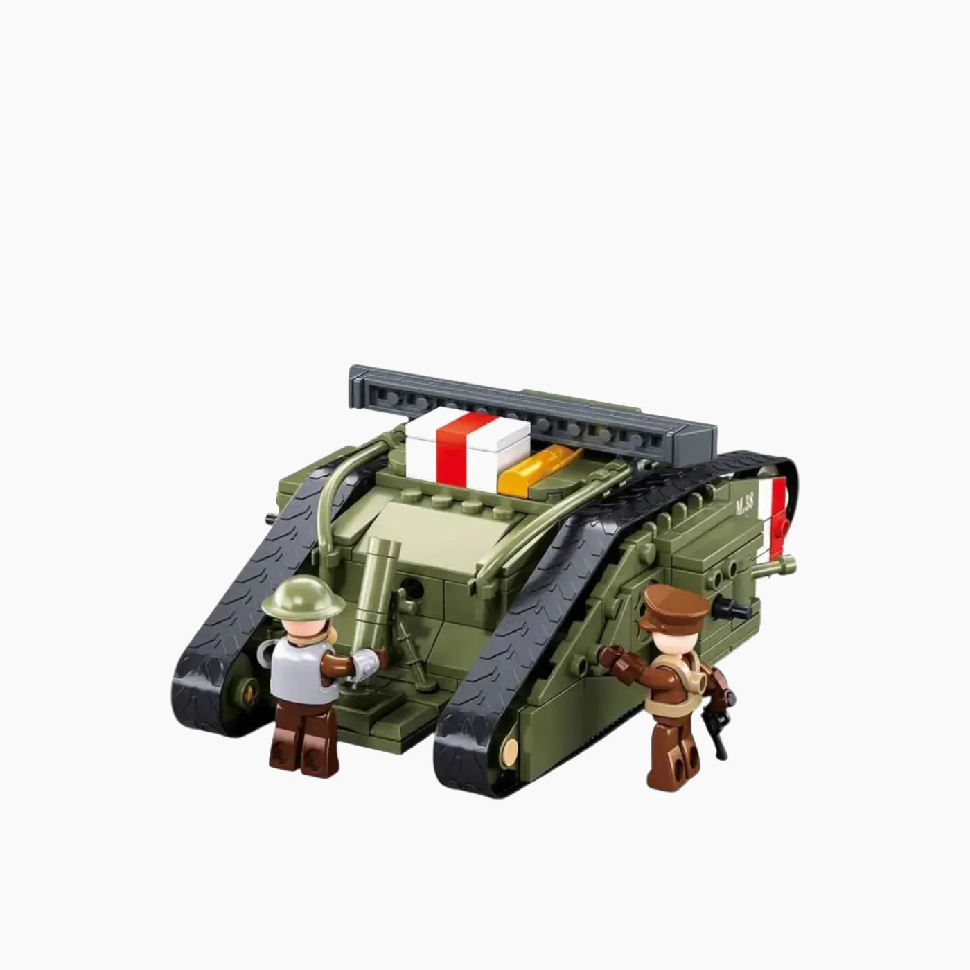 Sluban Army Wwi Mark V Tank Offensive Action 516 Pcs