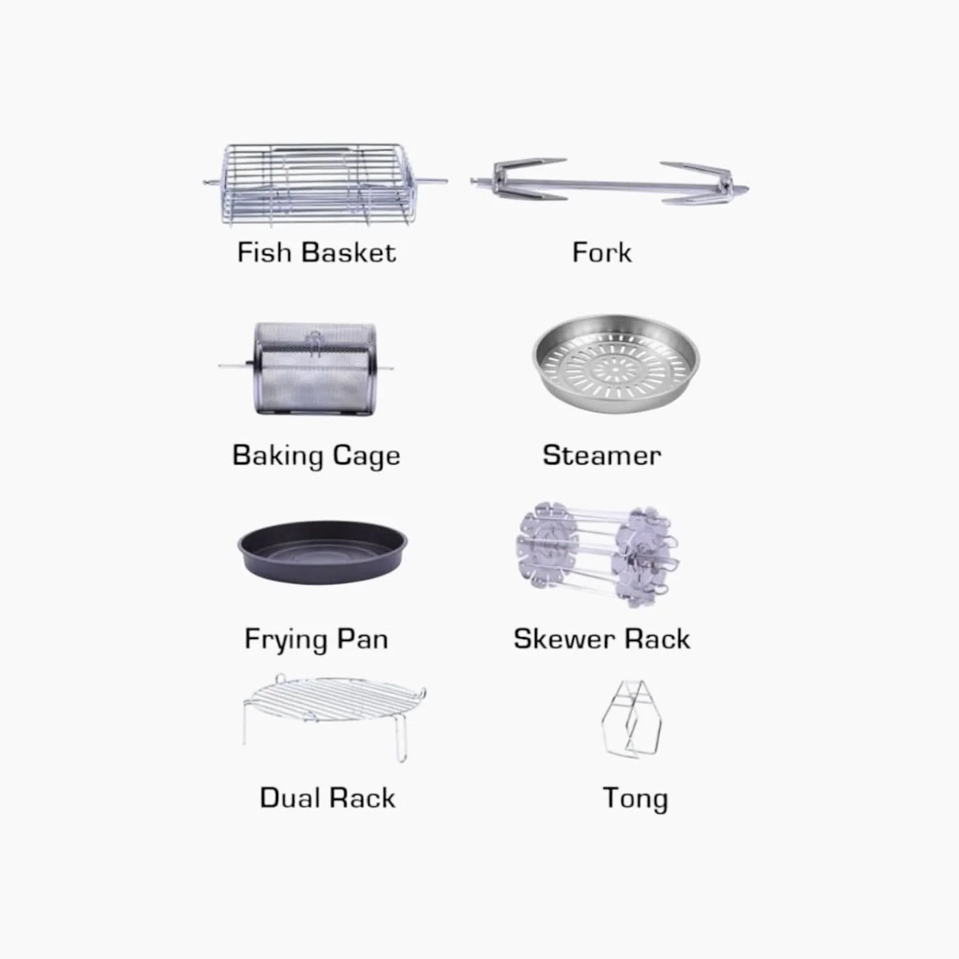 Arshia Black Air Fryer - Image 3