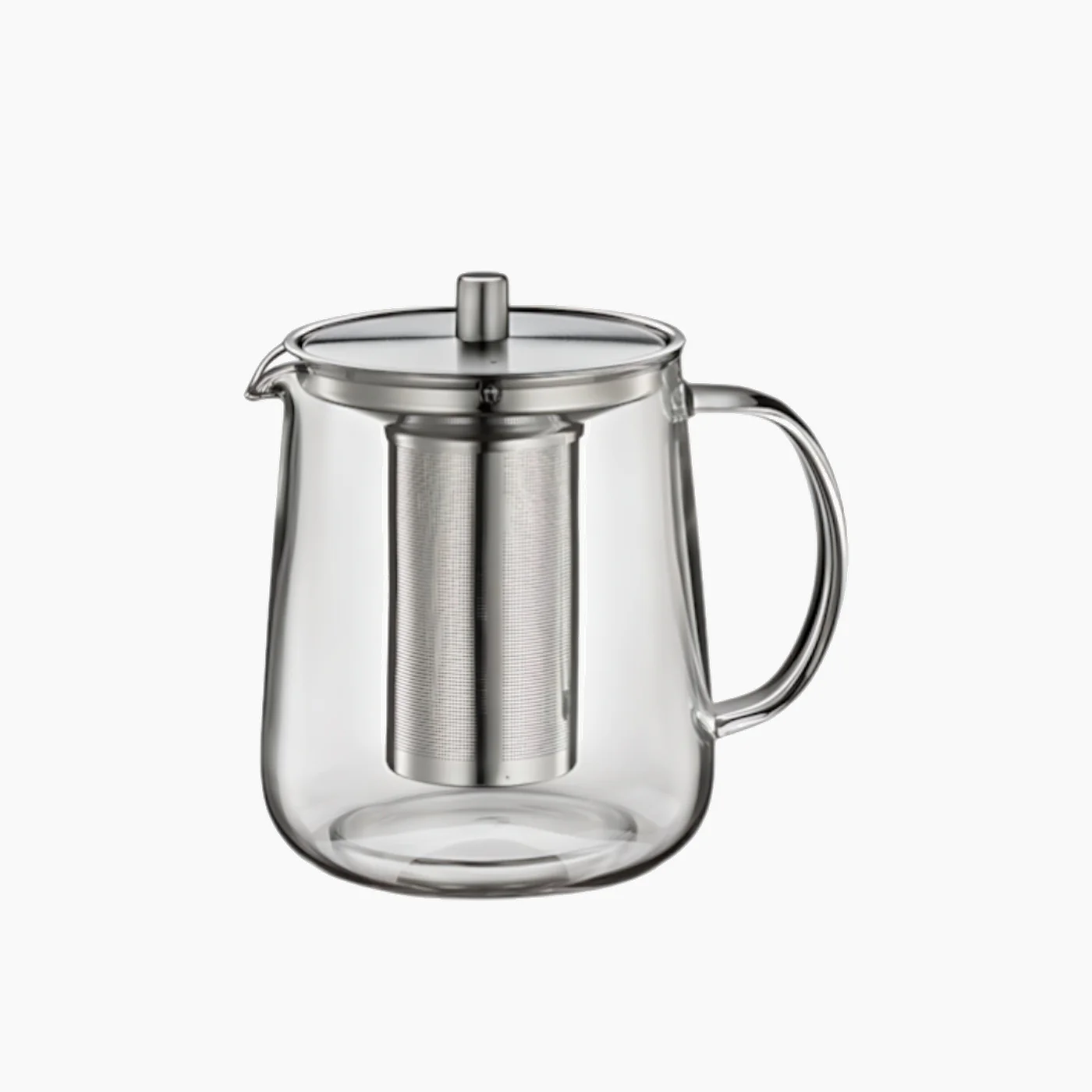 Kuchenprofi Assam Tea Pot 0.6 Liter Glass with Strainer