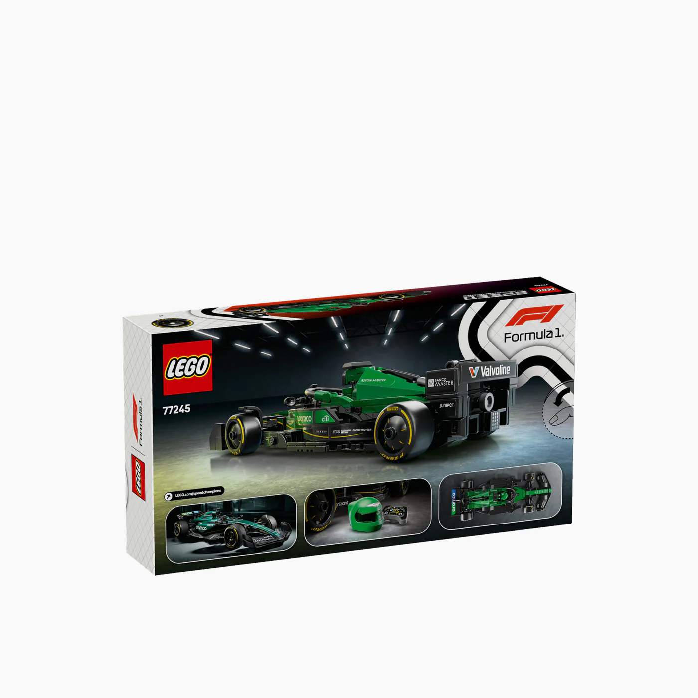 LEGO Aston Martin Aramco F1 AMR24 Race Car- 269 Pcs - Image 2