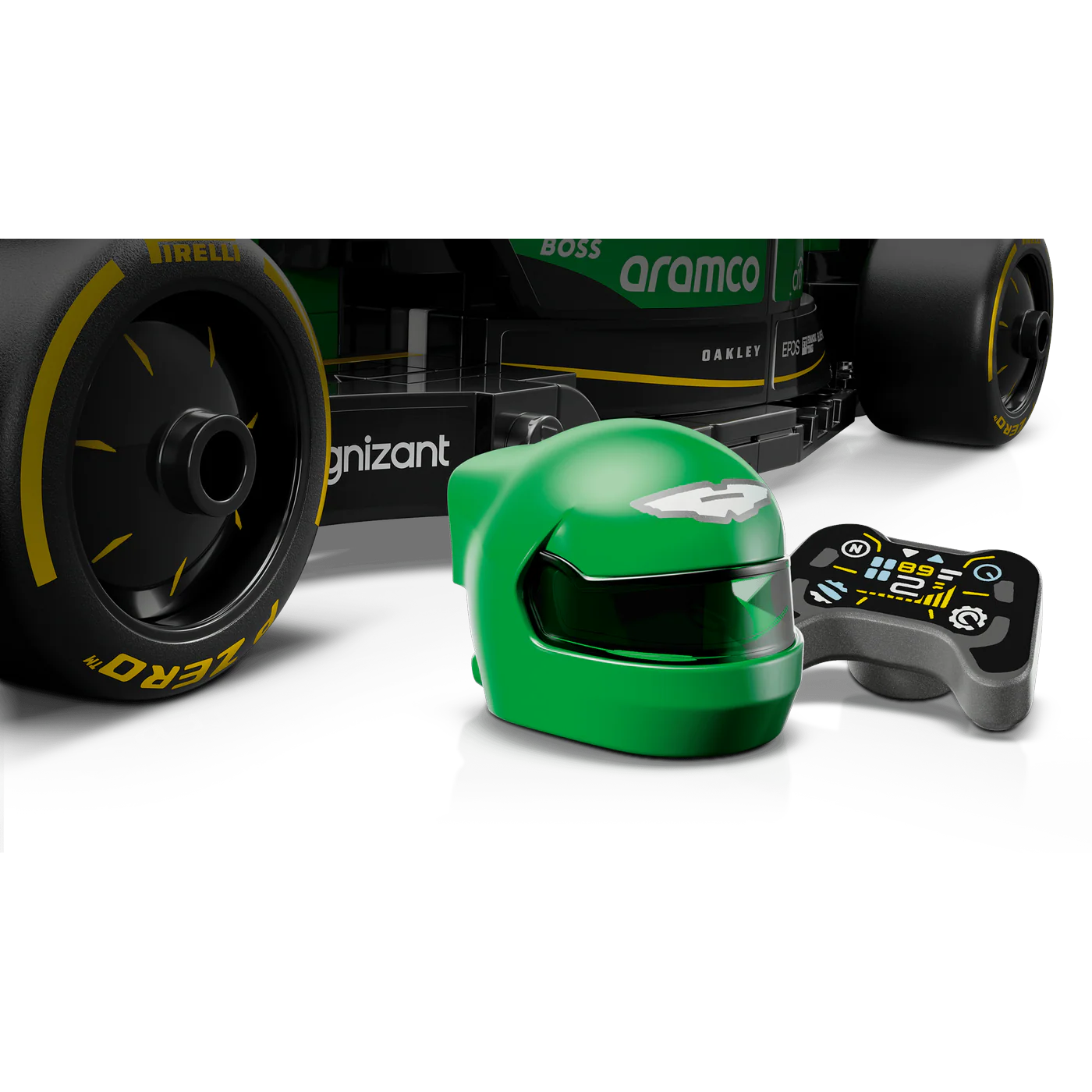 LEGO Aston Martin Aramco F1 AMR24 Race Car- 269 Pcs - Image 4