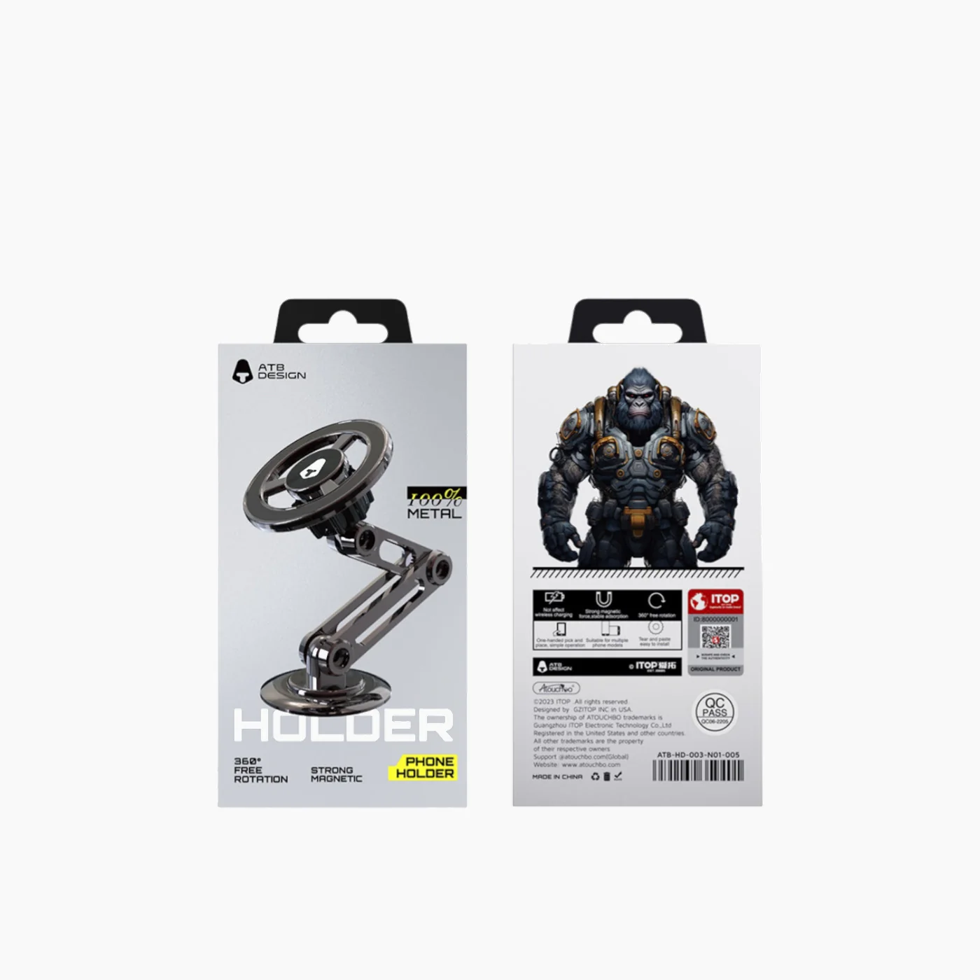 ATB D0114 Magnetic Car Phone Holder - Image 4
