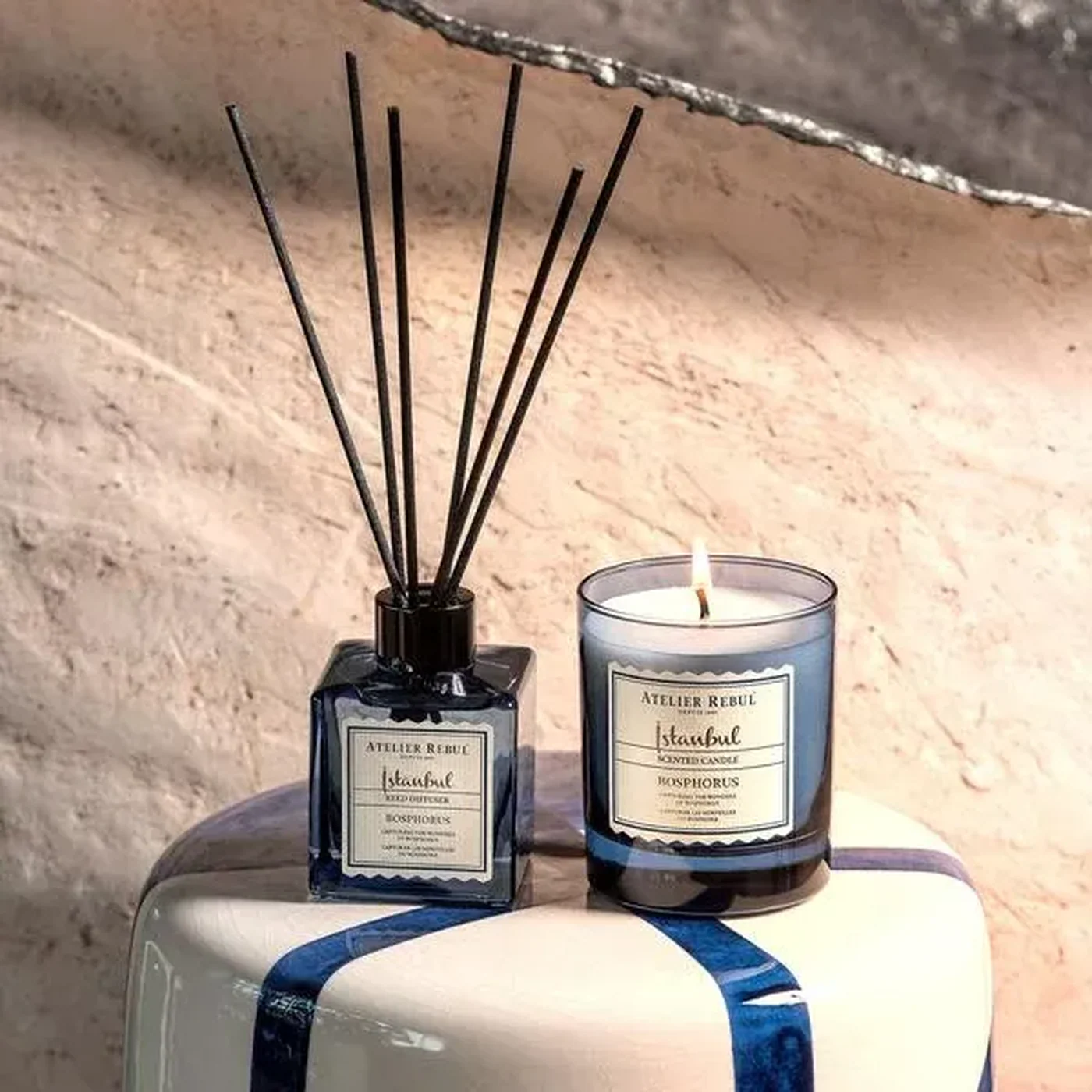 Atelier Rebul Scented Candle Istanbul Bosphorus 210 g - Image 3