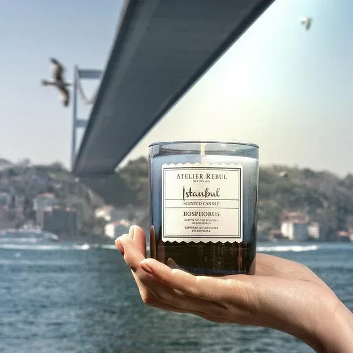 Atelier Rebul Scented Candle Istanbul Bosphorus 210 g - Image 4