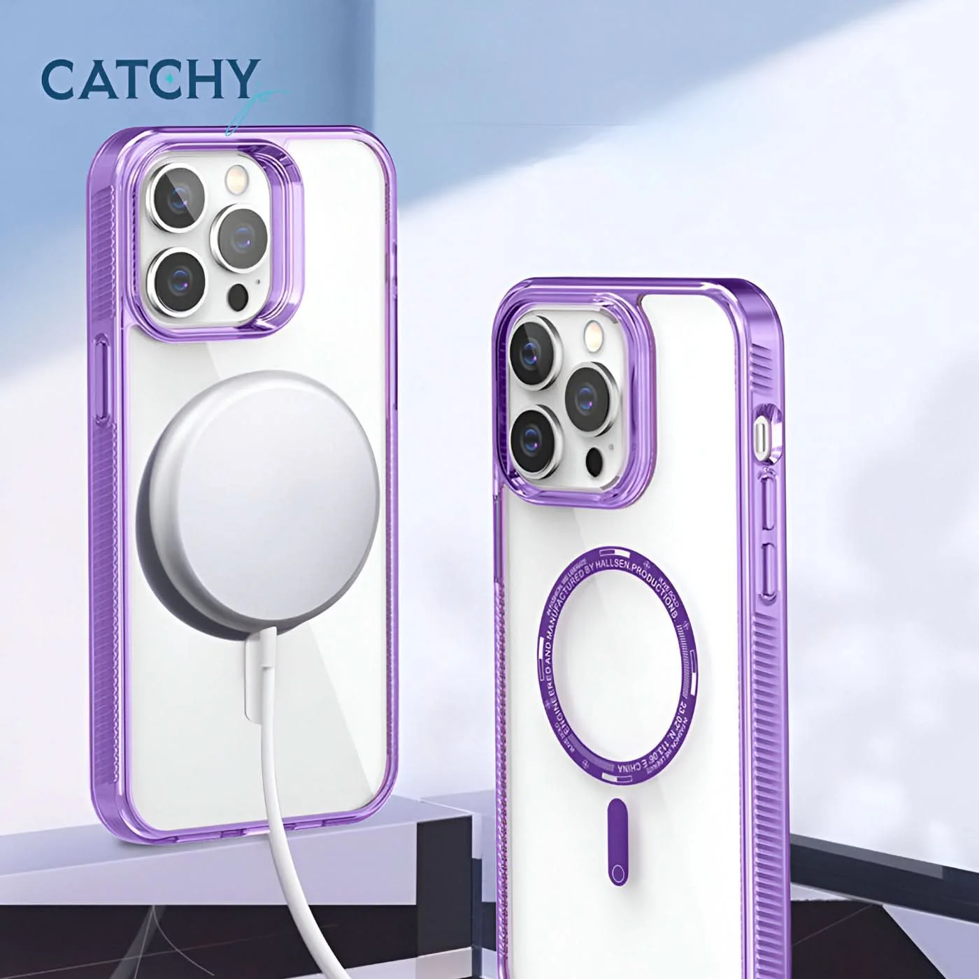 Catchy Jo iPhone Magsafe Clear Case - Image 4