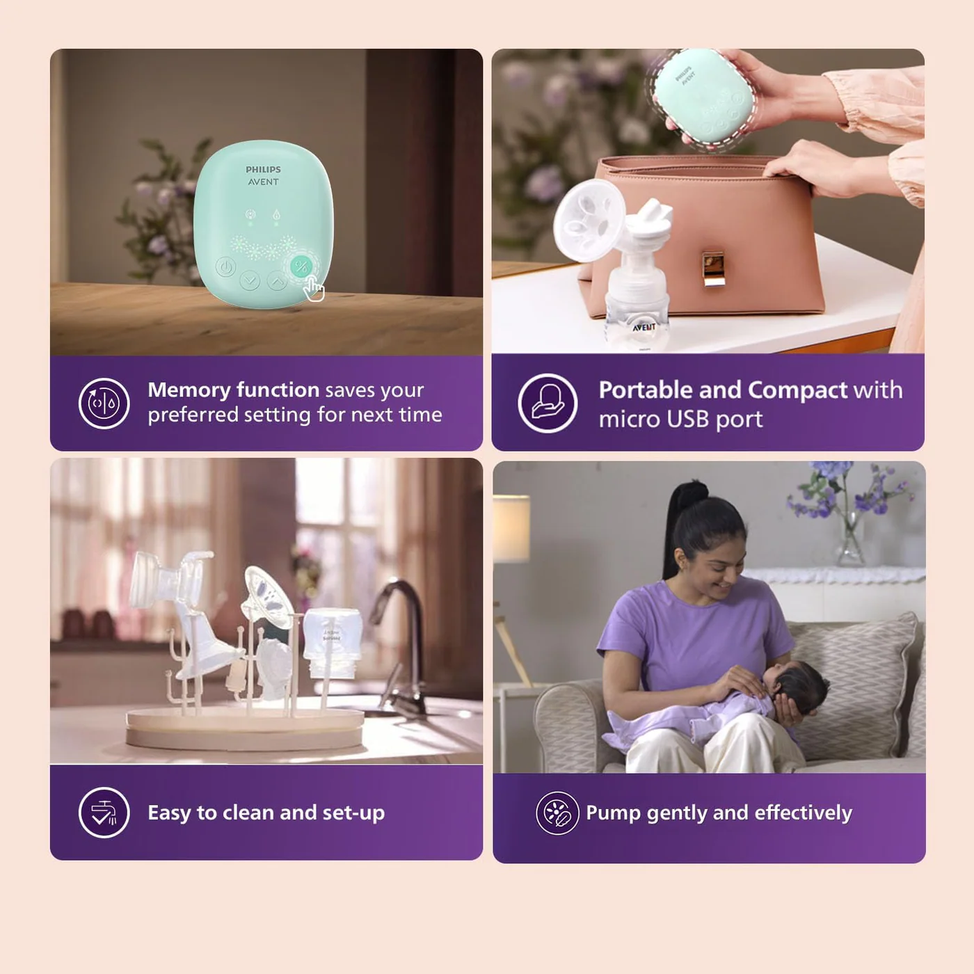 Philips Avent Single Electric Breast Pump - Image 4