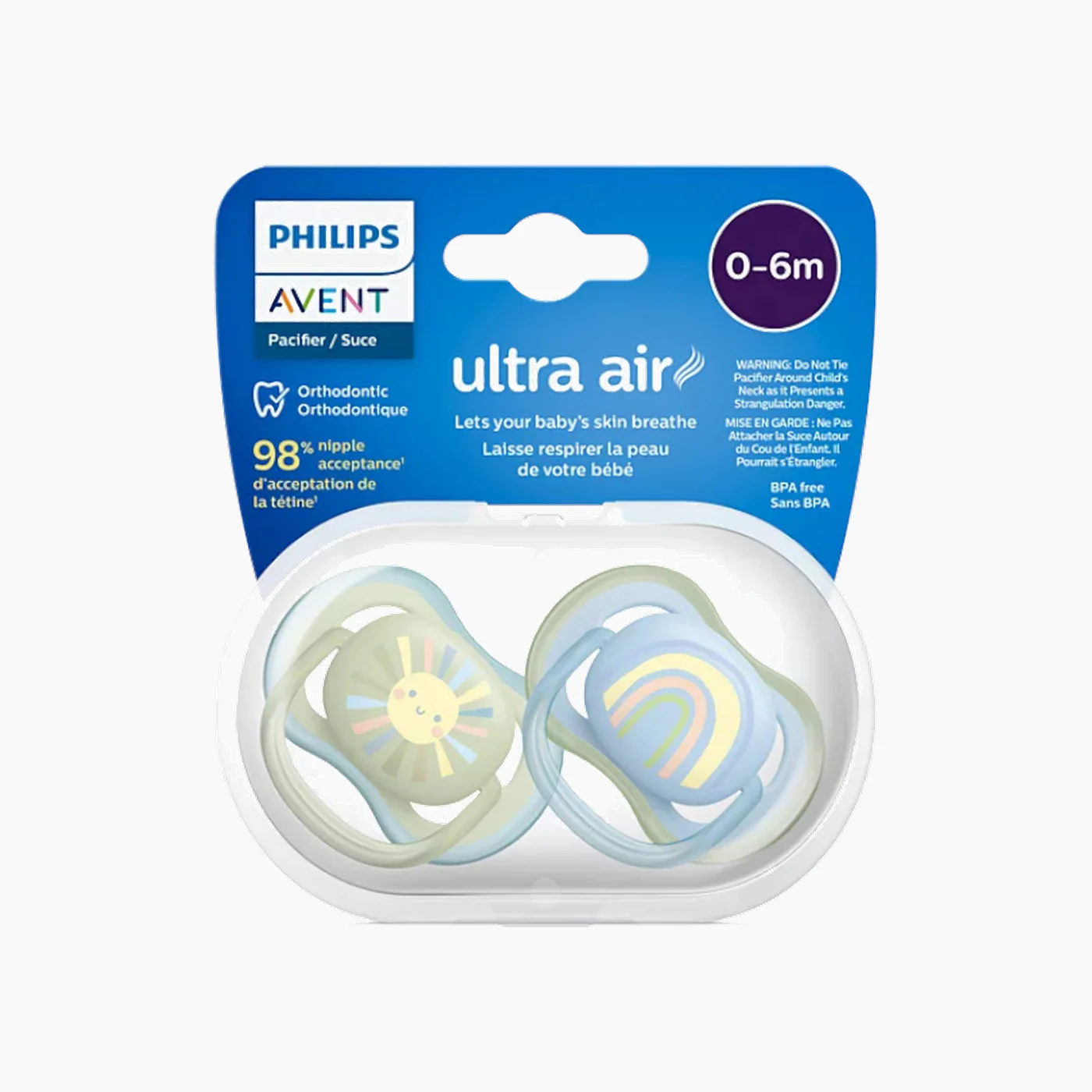 Philips Avent Ultra Air Soother (0-6 Months) 2 Pack - Image 5