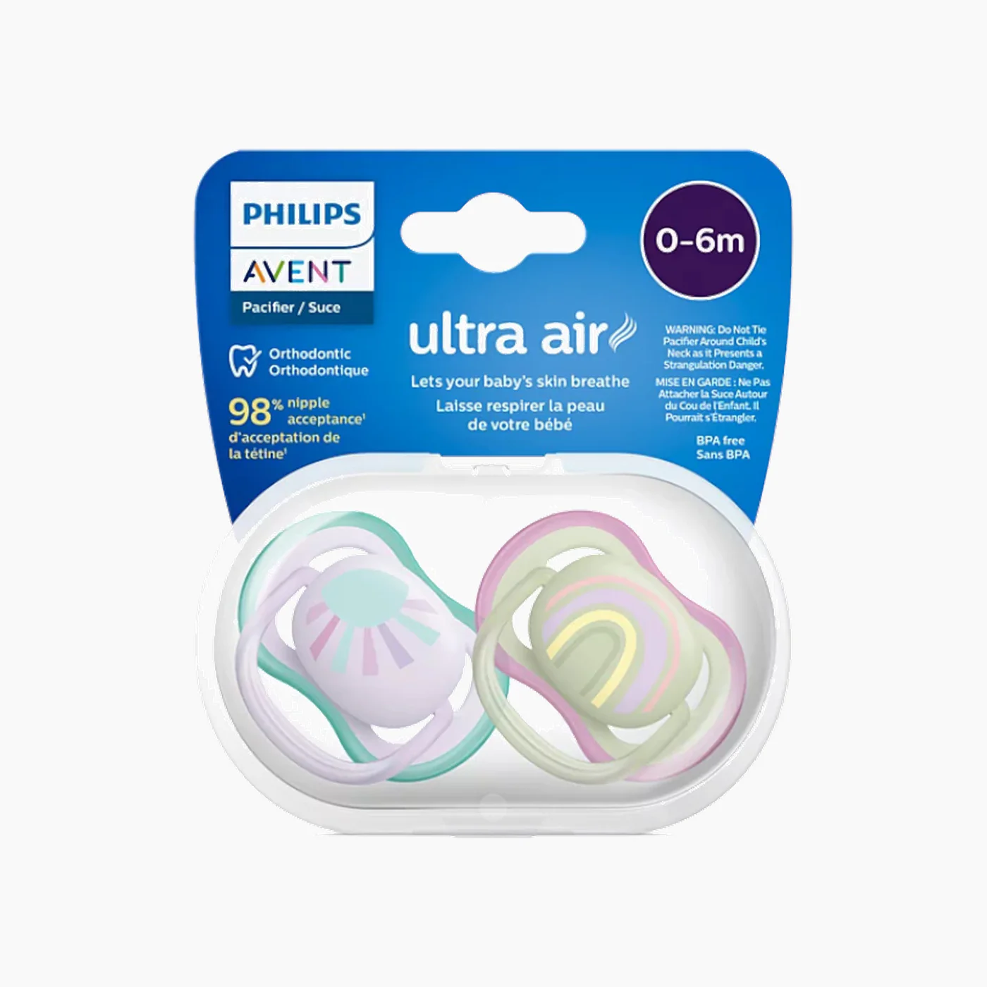 Philips Avent Ultra Air Soother (0-6 Months) 2 Pack - Image 6