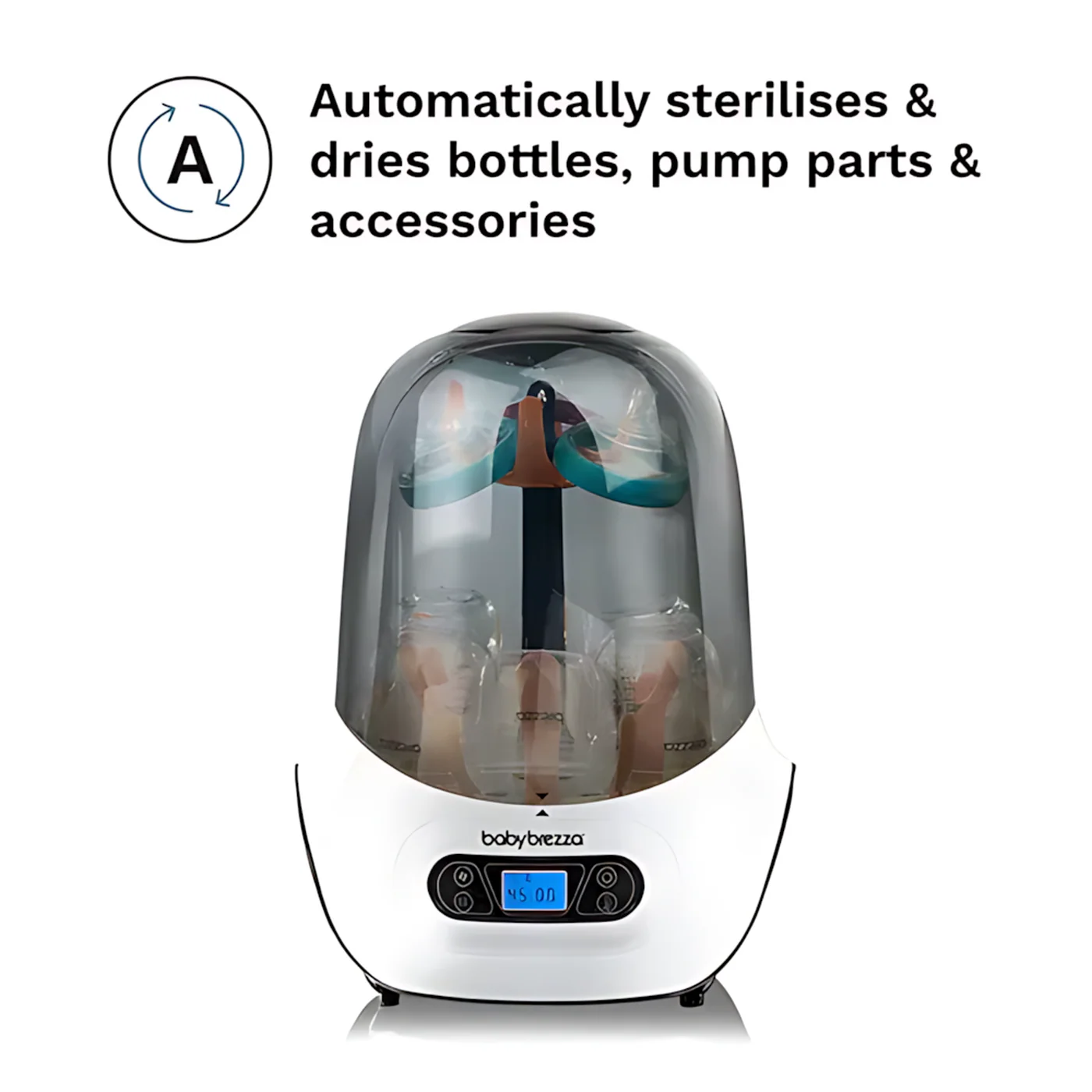 Baby Brezza Baby Bottle Sterilizer And Dryer Electric Steam Sterilizer - Image 2