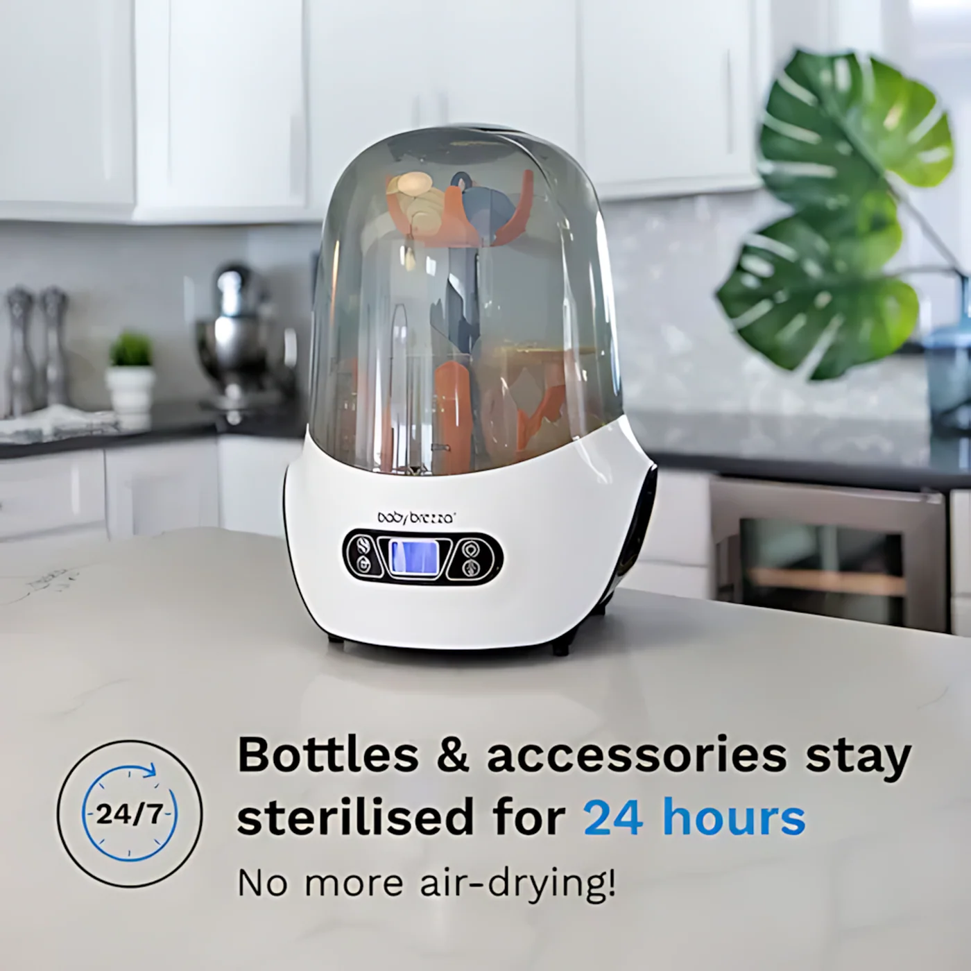 Baby Brezza Baby Bottle Sterilizer And Dryer Electric Steam Sterilizer - Image 5