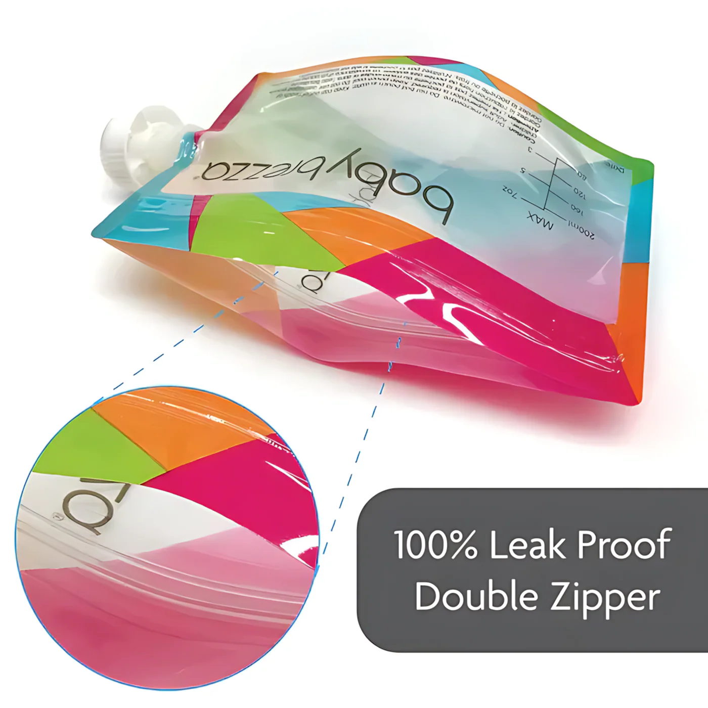 Baby Brezza Reusable Baby Food Pouches - Image 7