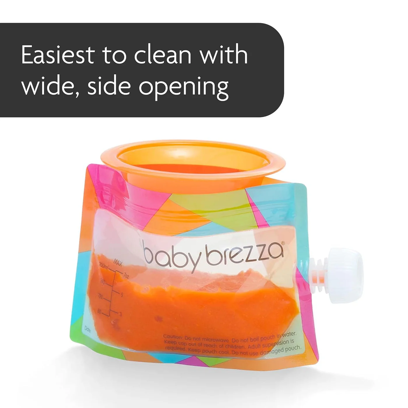 Baby Brezza Reusable Baby Food Pouches - Image 8