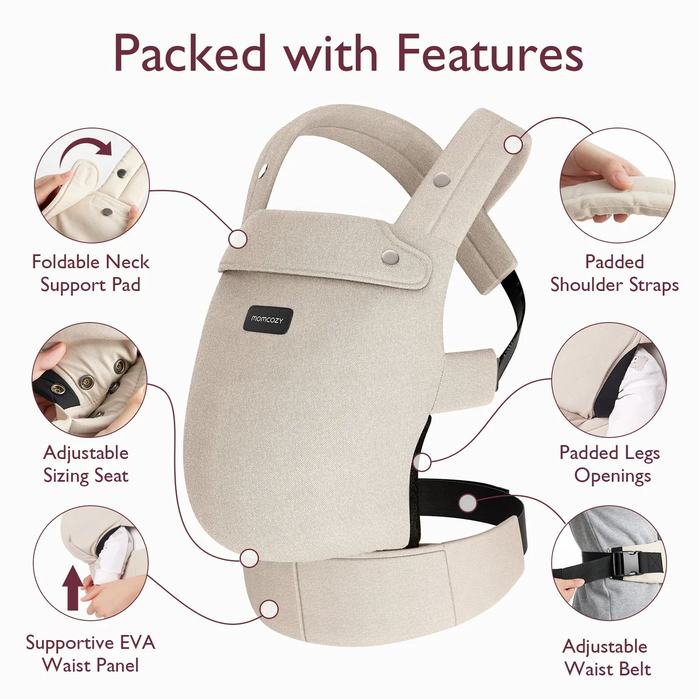 MOMCOZY Baby Carrier - Image 7