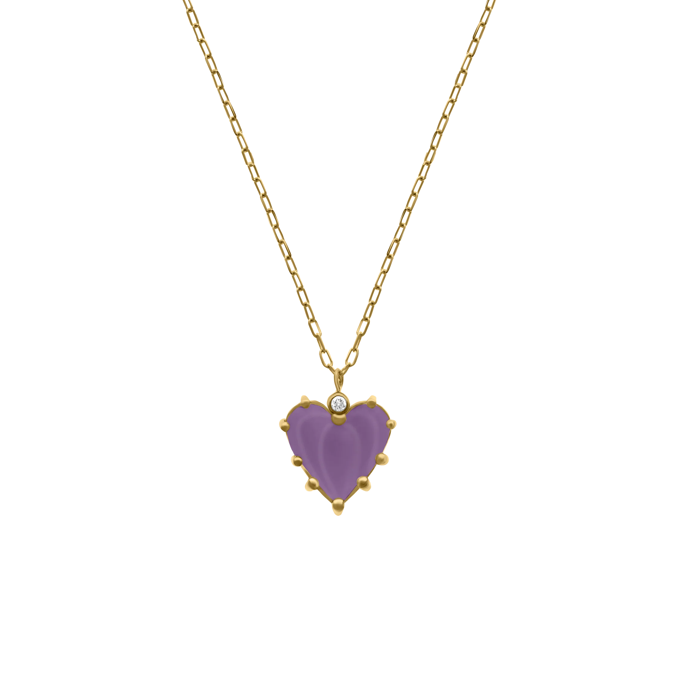 Baby Chic Jewelry Glowing Heart Necklace - Image 2