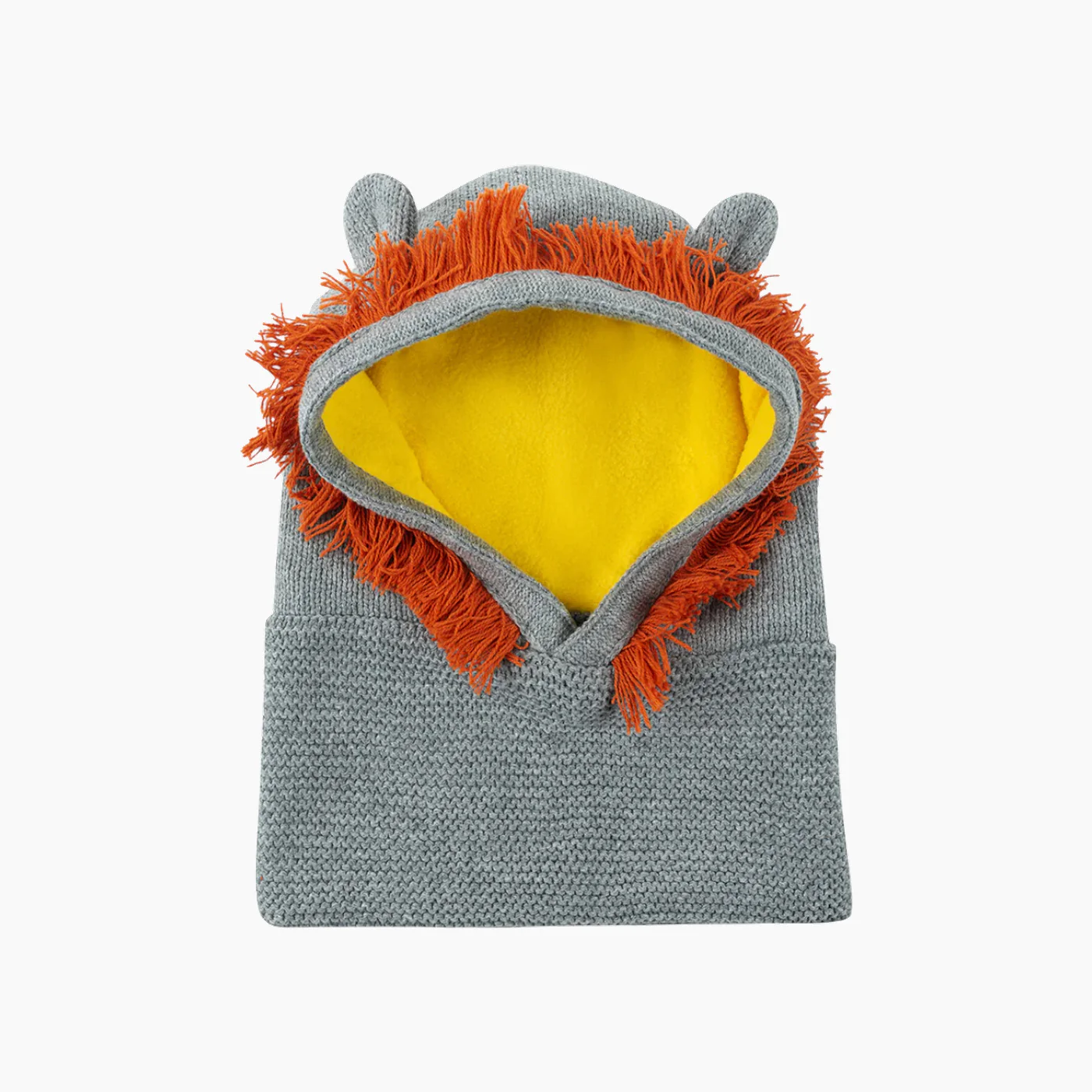 Zoocchini Leo the Lion Knit Balaclava Hat - Image 2