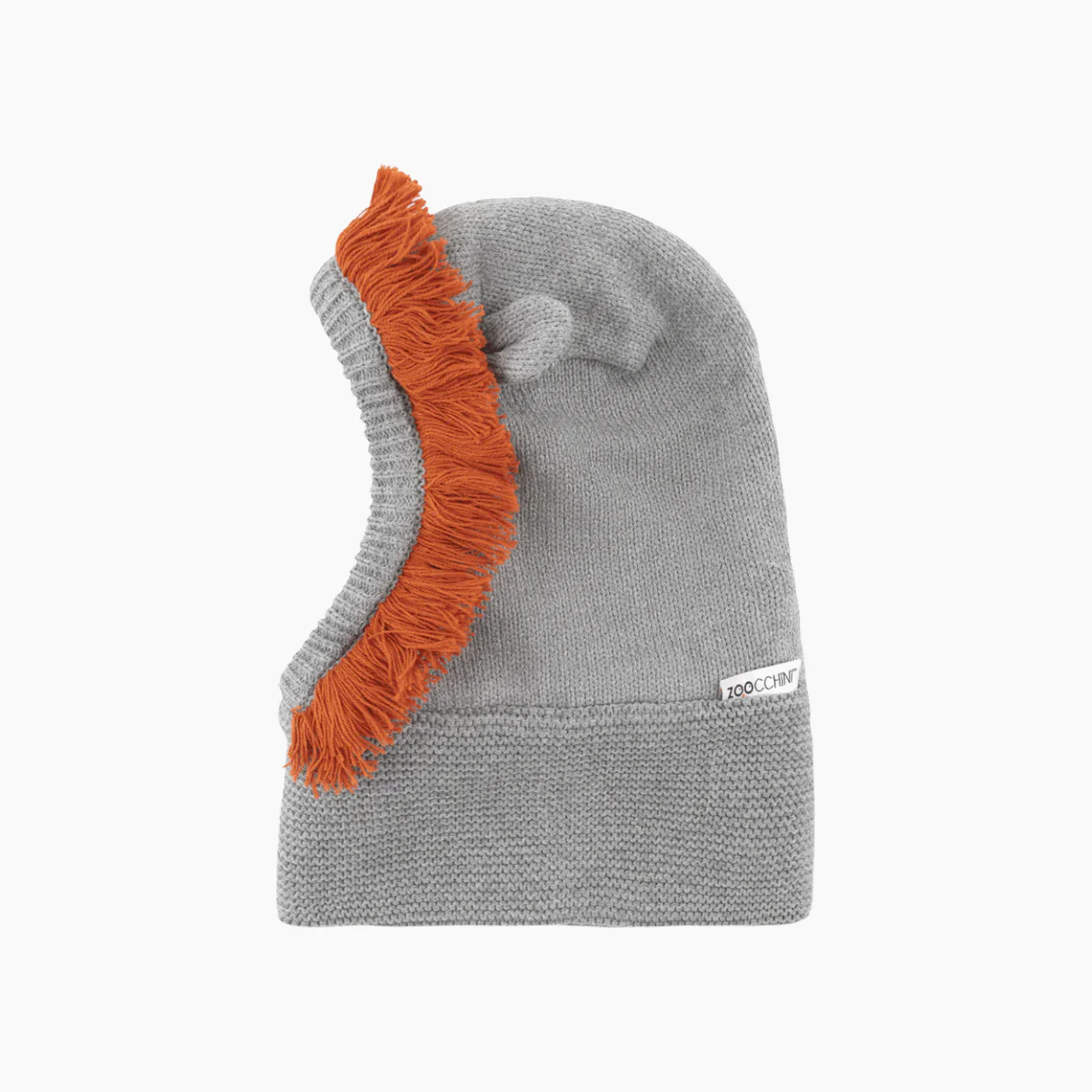 Zoocchini Leo the Lion Knit Balaclava Hat - Image 3