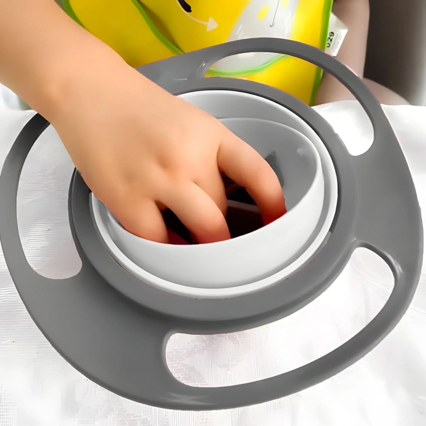 Babyjem 360-Degree Swivel Design Bowl - Image 6