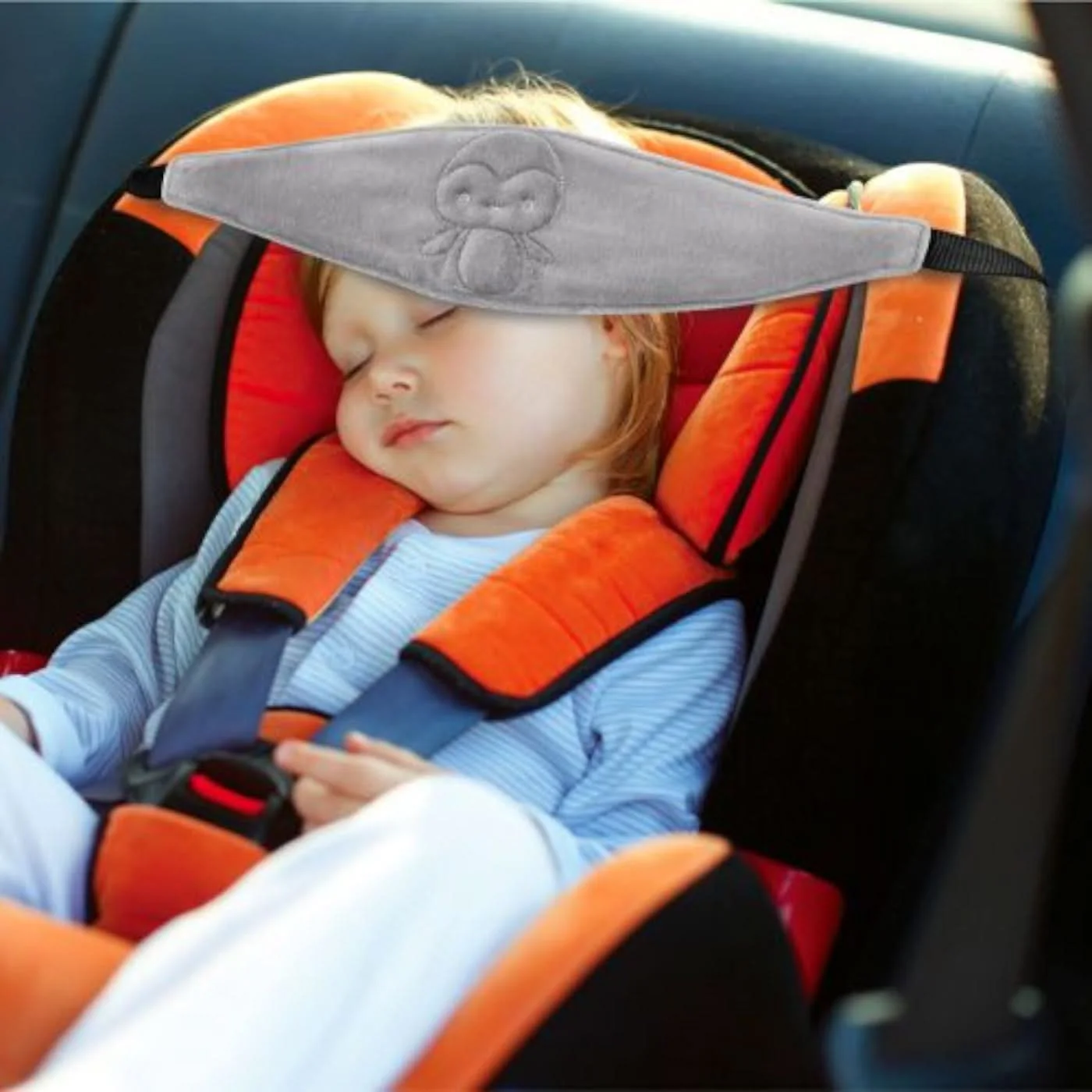 Babyjem Head Protect Strap - Grey - Image 3
