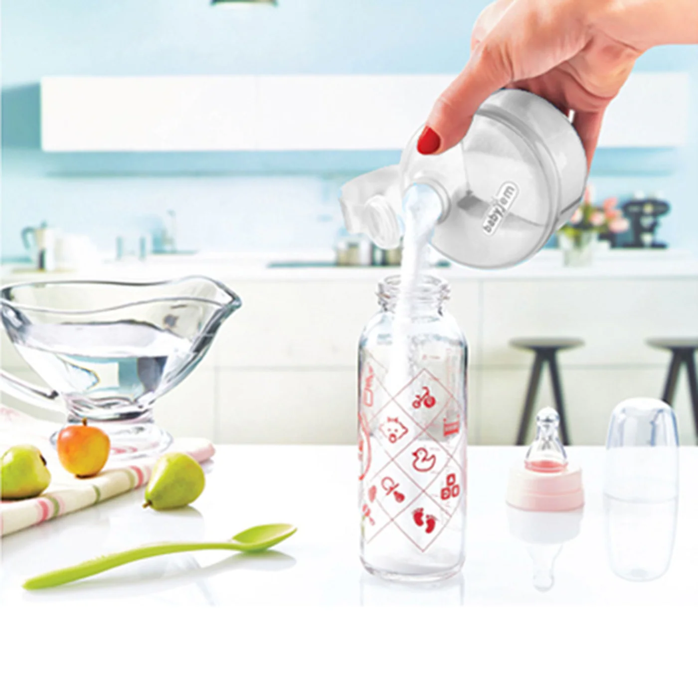 Babyjem Powder Milk Container - Image 2