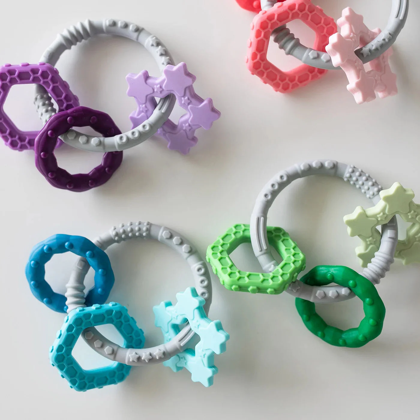 Babyjem Silicone Ring Teether - Image 6