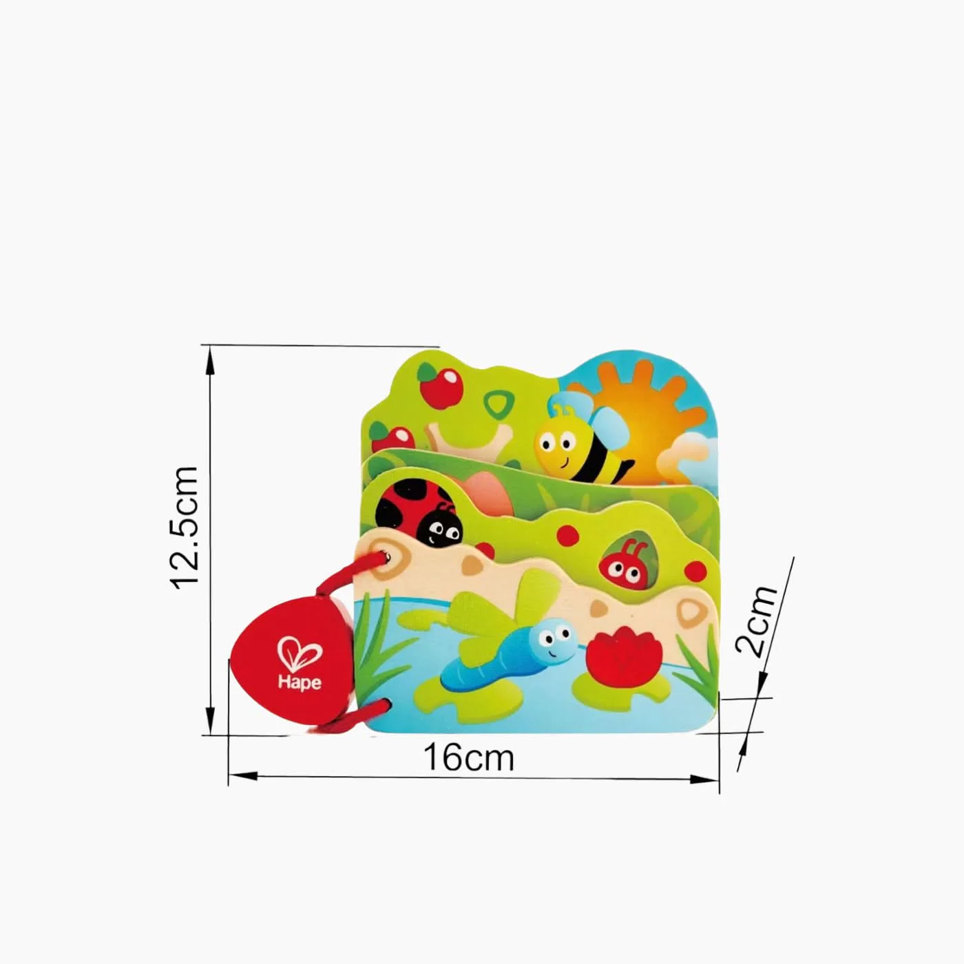 Hape Illustrated Wooden Book - Image 3