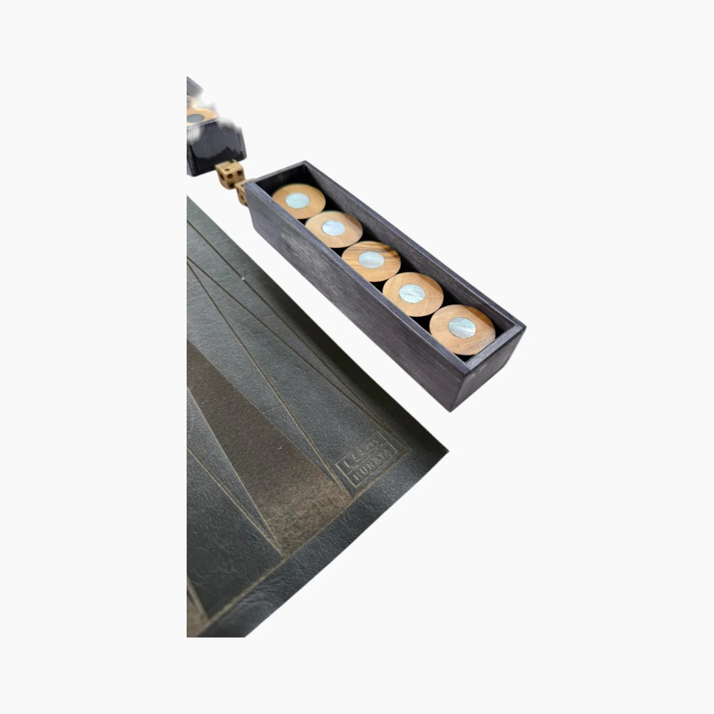 Hunaya Collective Backgammon Game Black - Image 5