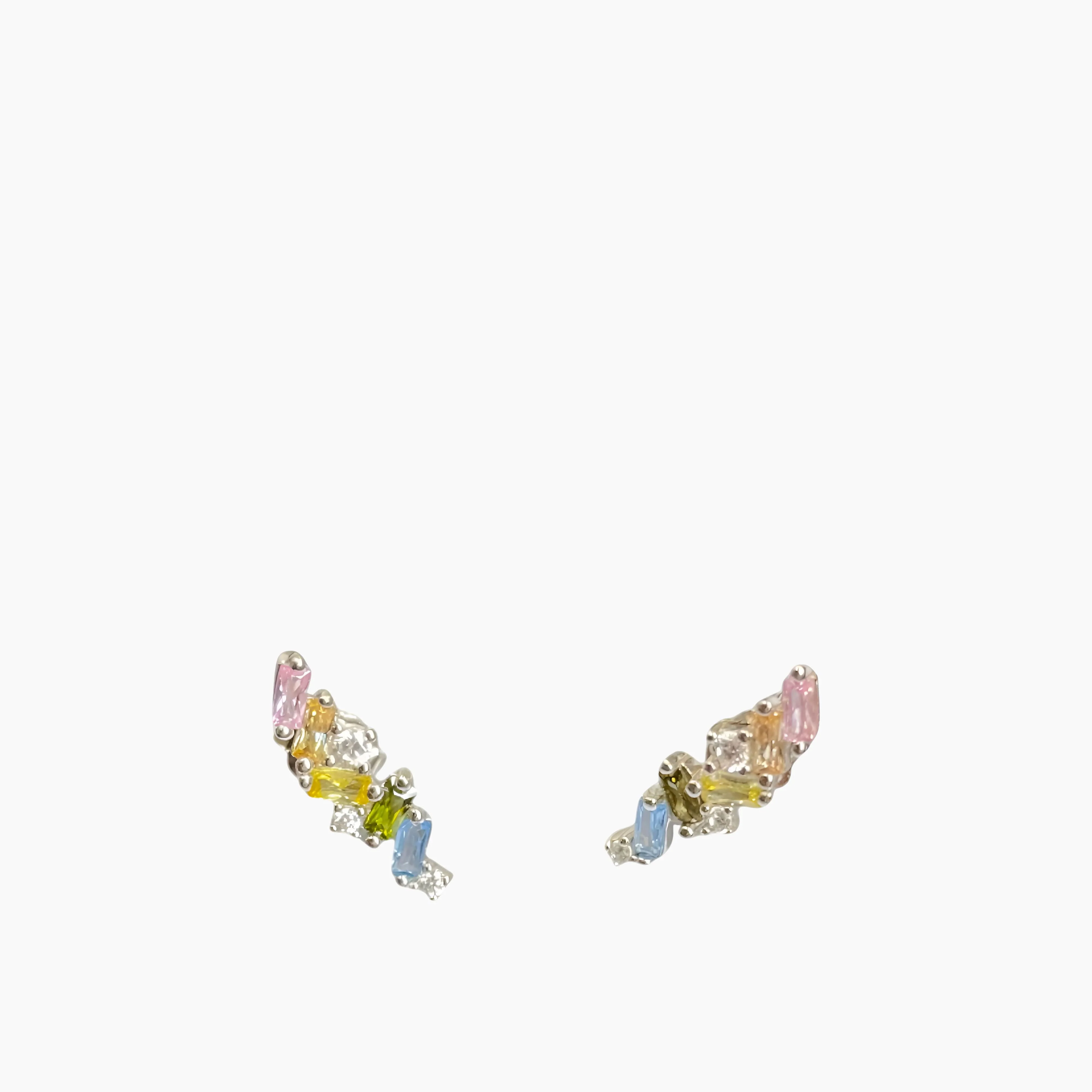 Baguette Bling Earrings