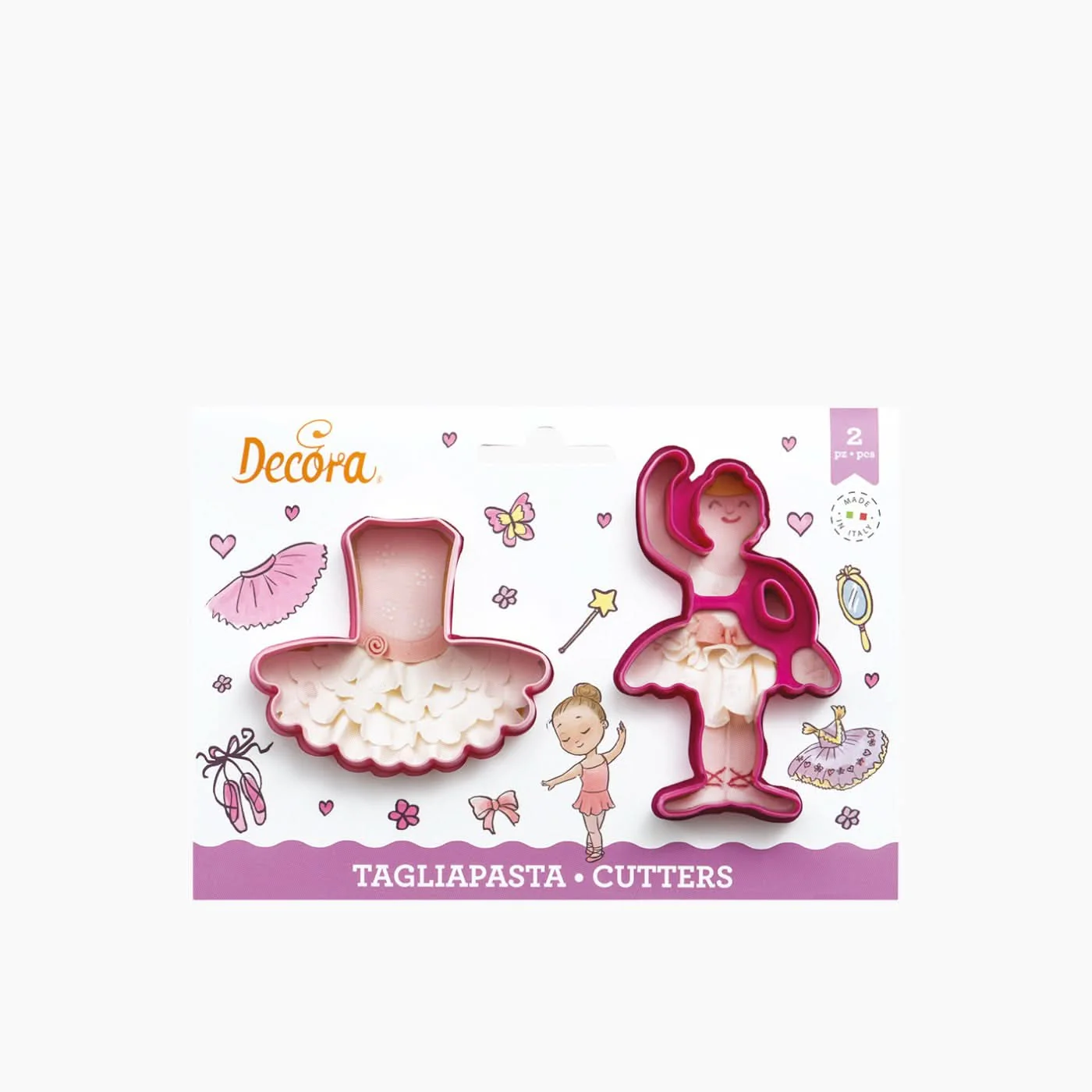 Decora Ballerina and Tutu Cookie Cutters