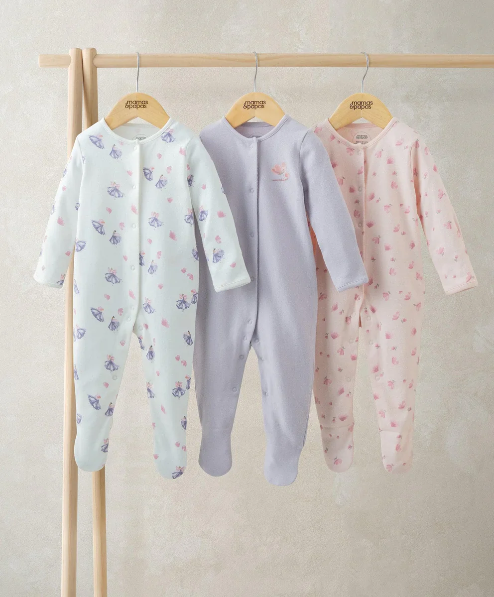Ballerina Sleepsuit (Set of 3) - Image 2