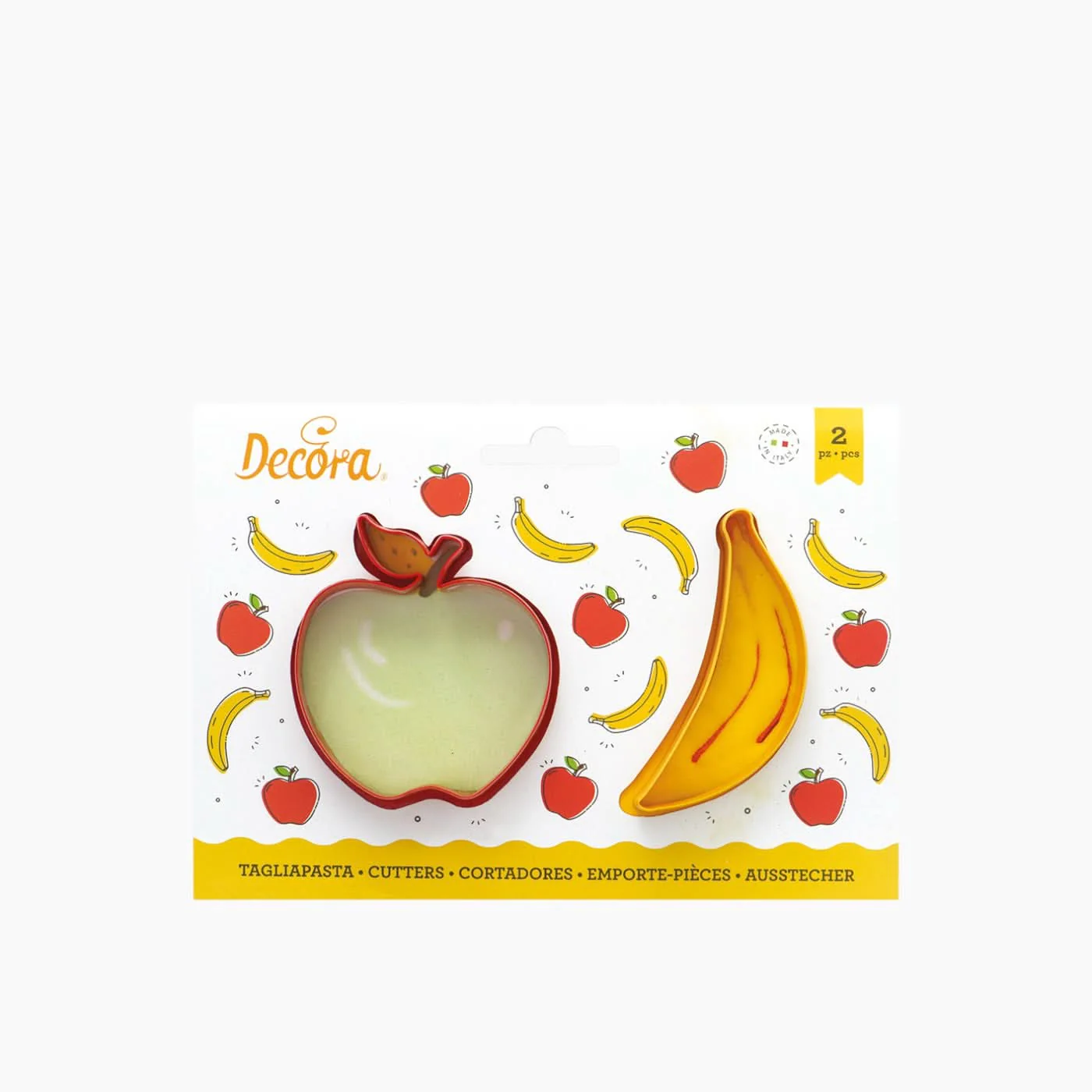 Decora Banana and Apple Cookie Cutters - Image 3