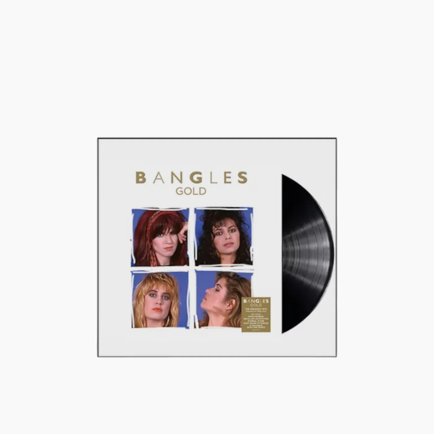 Bangles GOLD Vinyl Record Vinyl LP