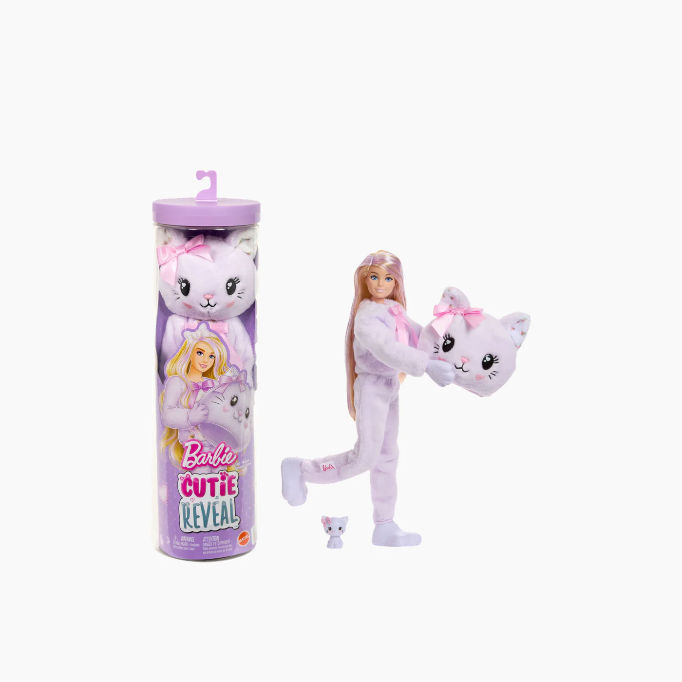 Mattel Barbie®️ Cutie Reveal Care Bears Sweet Bows series Blond