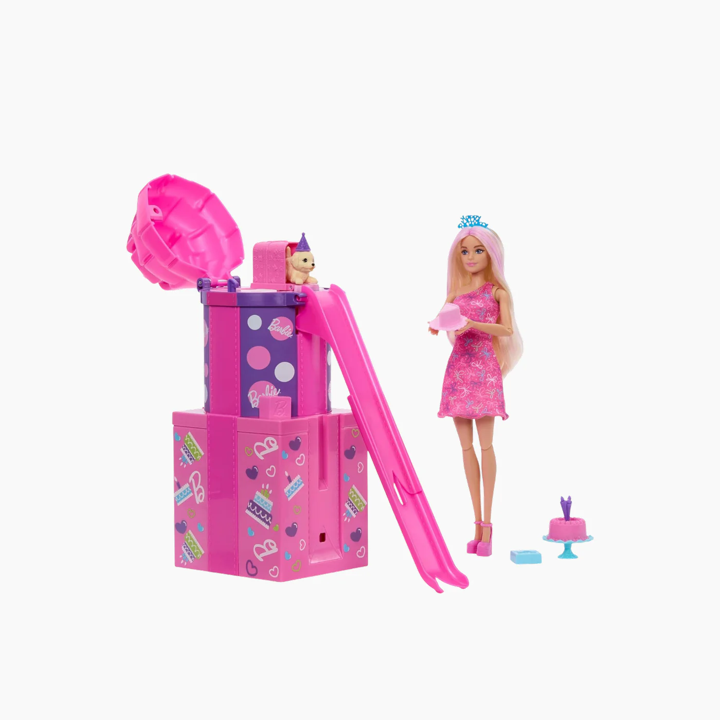 Mattel Barbie®️ Party Unboxed Surprise And Slide - Image 2