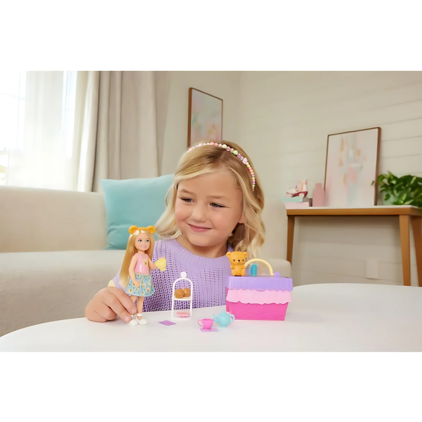 Mattel Barbie® Club Chelsea™ And Tea Party Playset - Image 7