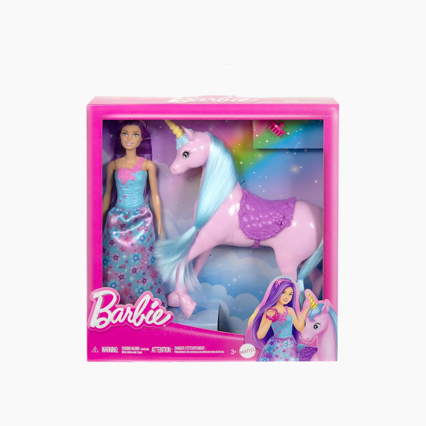 Mattel Barbie™ Doll and Unicorn - Image 2