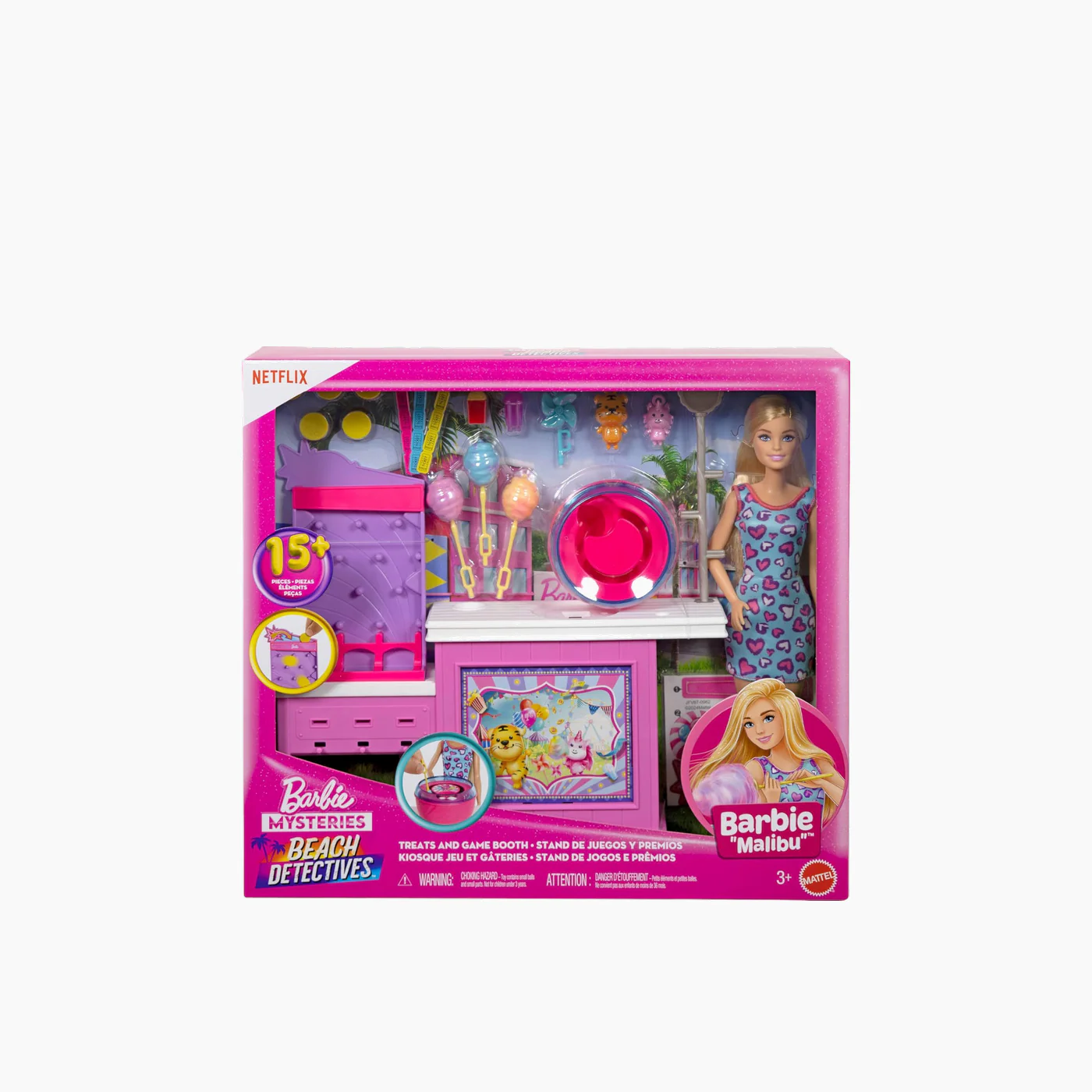 Mattel Barbie® Mysteries - Cotton Candy and Game Playset - Image 2