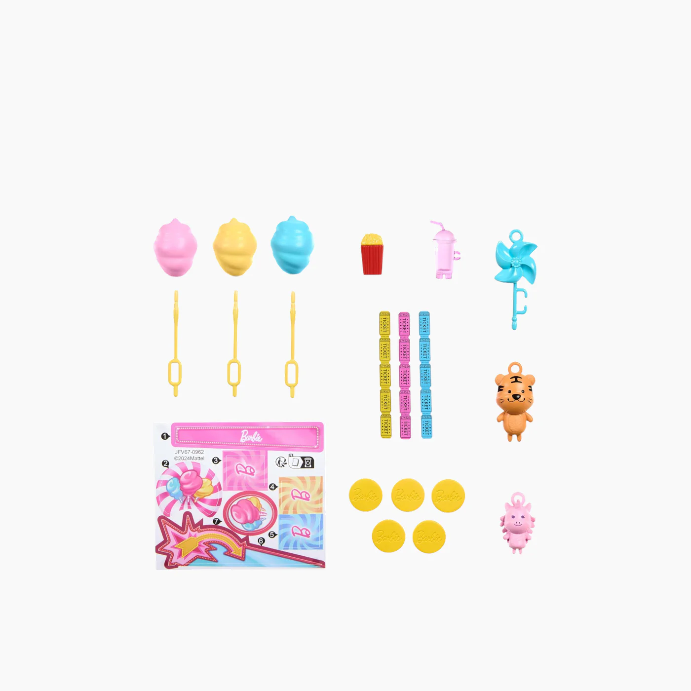 Mattel Barbie® Mysteries - Cotton Candy and Game Playset - Image 4