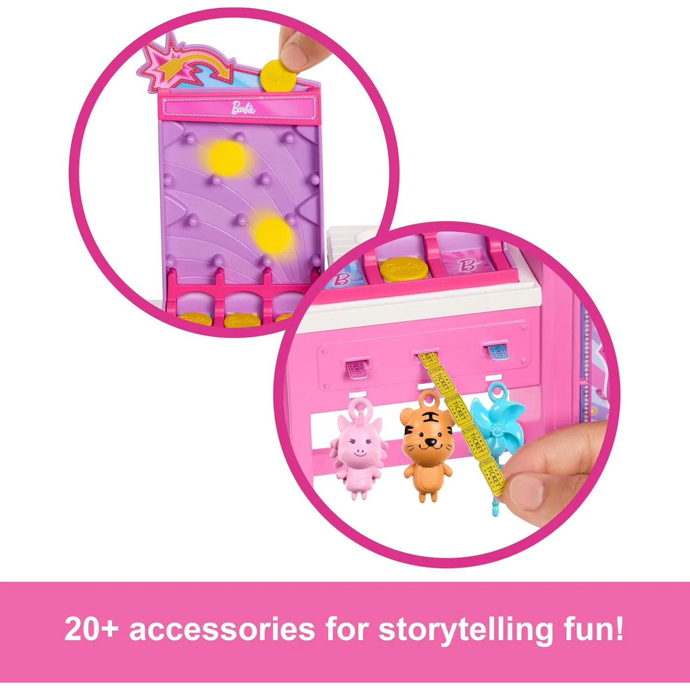 Mattel Barbie® Mysteries - Cotton Candy and Game Playset - Image 6