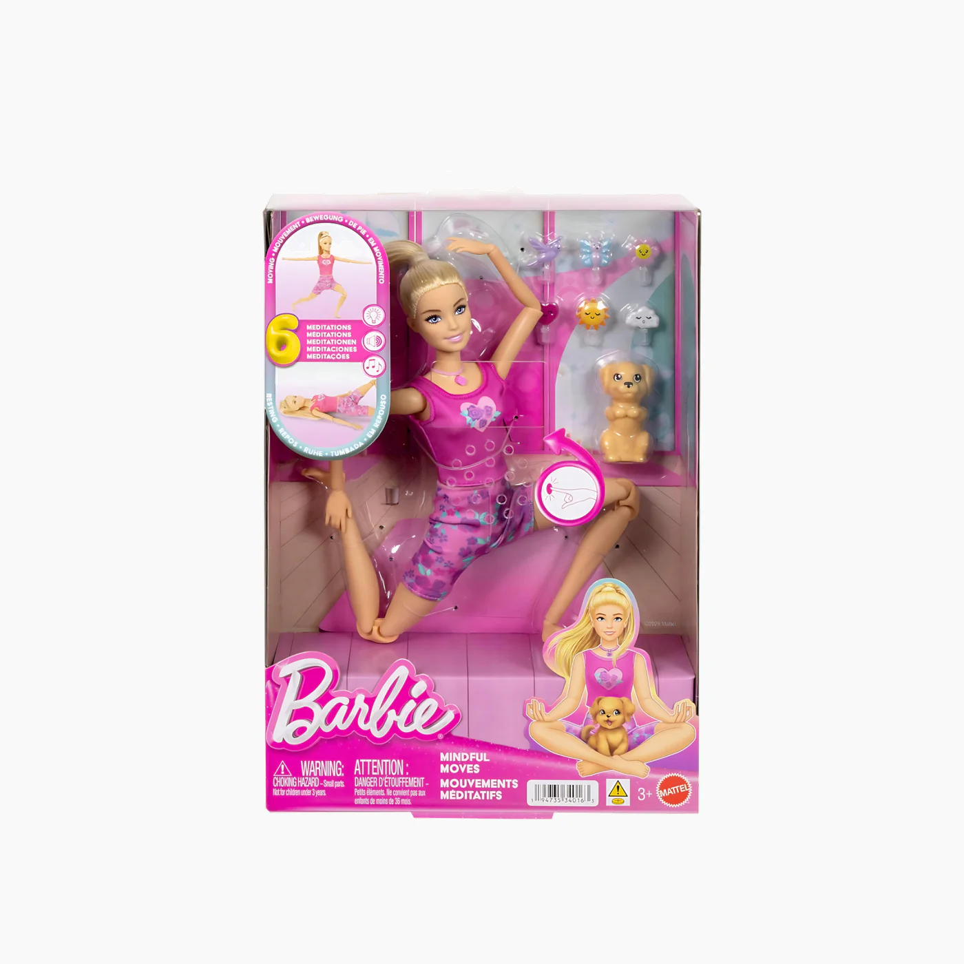 Mattel Barbie® Wellness Meditation Doll -Mindful Moves - Image 2