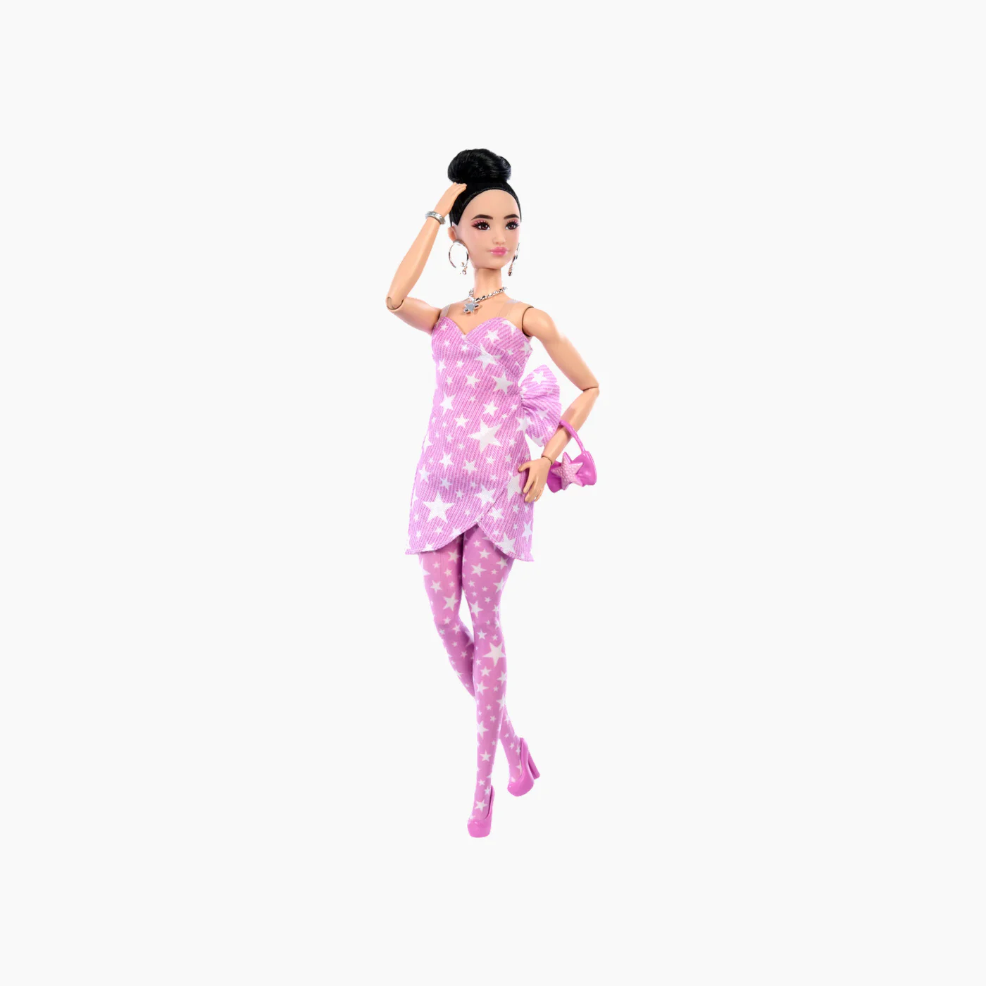Mattel Barbie Deluxe Style Striped Dress - Image 4
