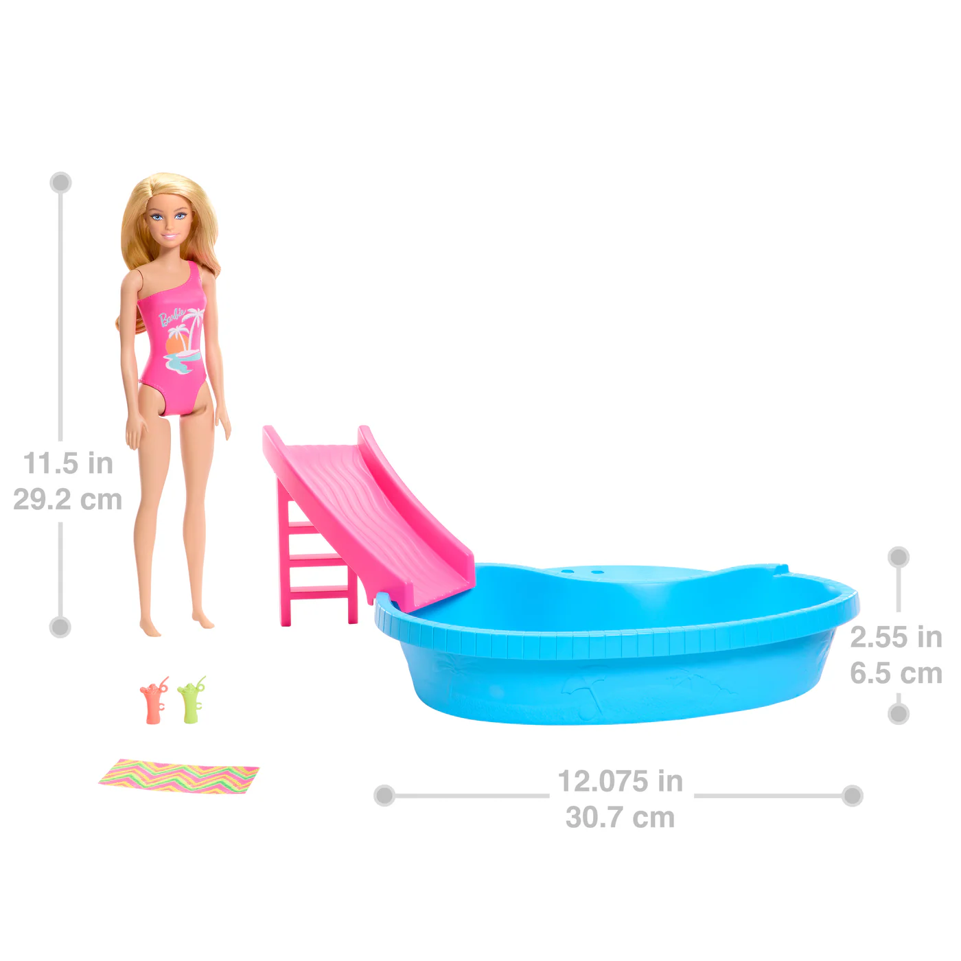 Barbie Pool with Doll Refreshed - Image 6