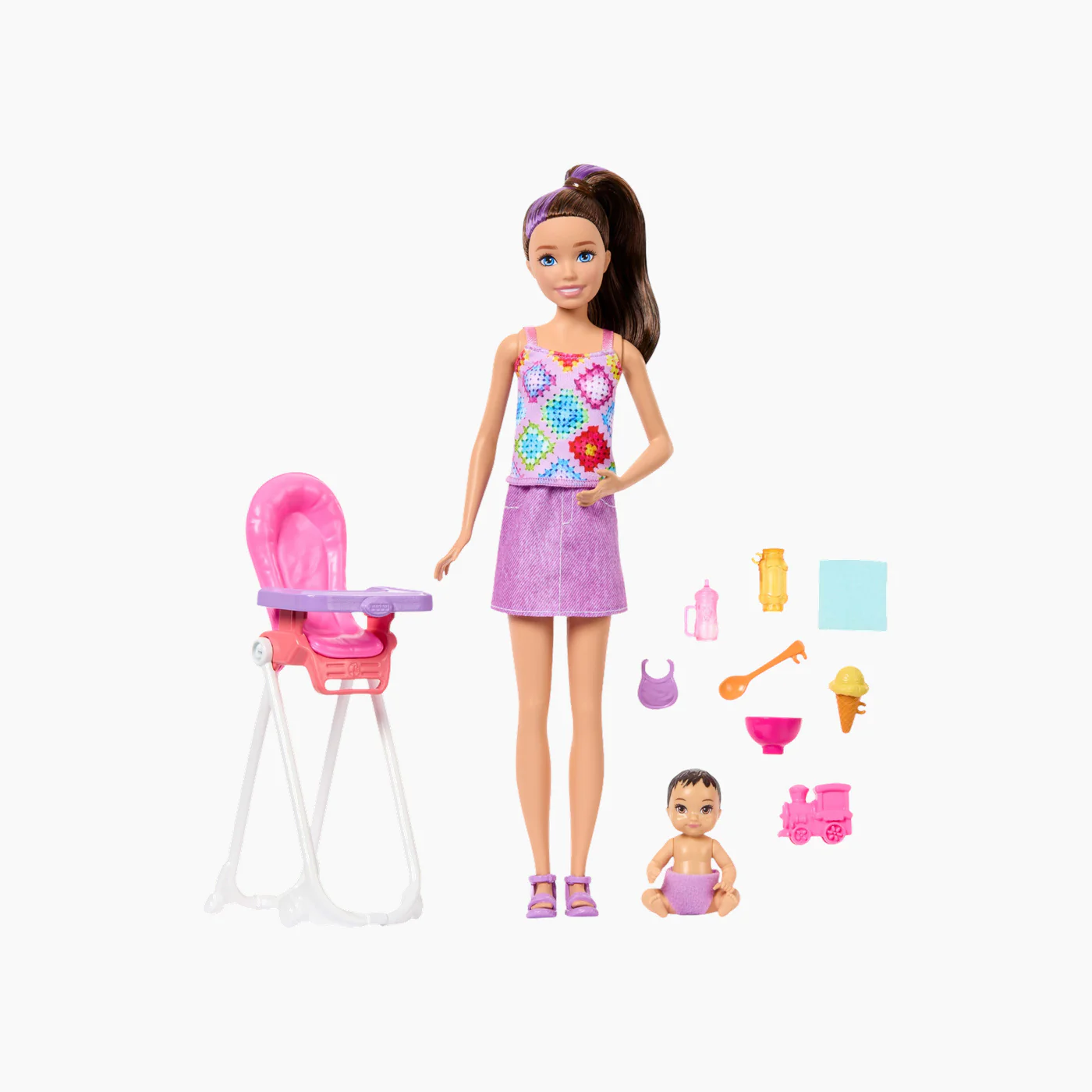 Mattel Barbie Skipper Babysitters Highchair - Image 2