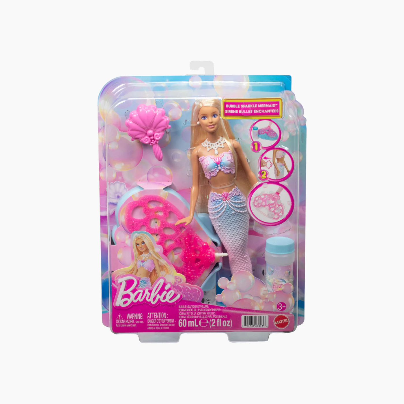 Mattel Barbie Sparkle Mermaid 1 - Image 2