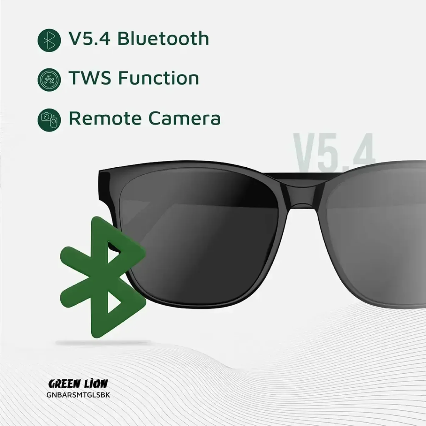 Green Lion Barcelona Smart Glasses - Image 3