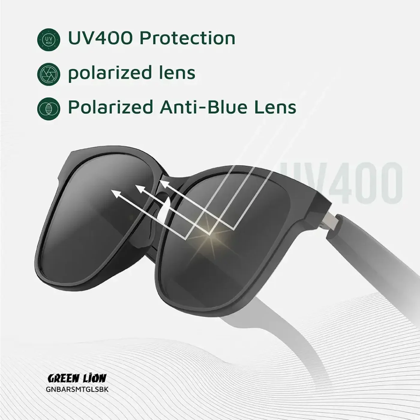 Green Lion Barcelona Smart Glasses - Image 5