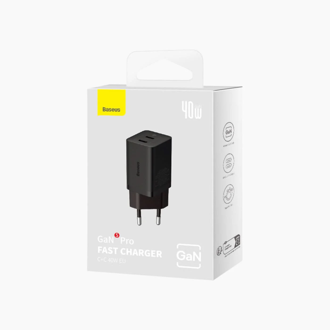 Baseus GaN5 Pro Dual USB-C Fast Charger - Image 4