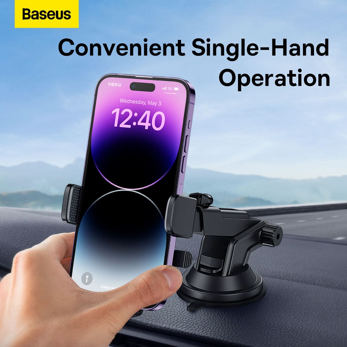 Baseus Ultra Control Pro Car Holder - Image 10